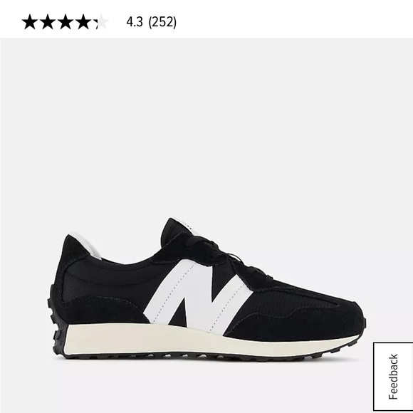 Brand New New Balance 327GS Big Kids Shoes - Picture 8 of 9